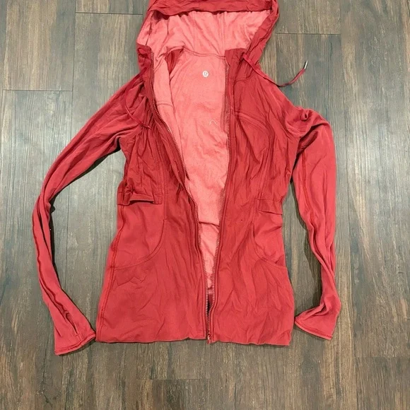 Lululemon Dance Studio Jacket Rib Sleeve Reversible Size 8 - Picture 10 of 14